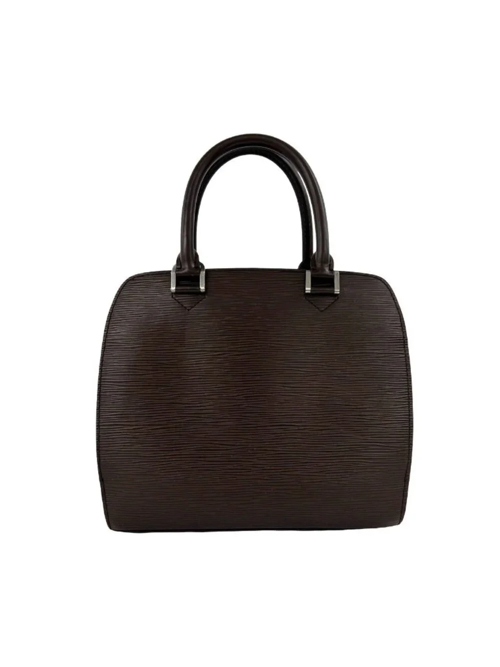 Louis Vuitton Pont Neuf Epi Leather Mini Boston Bag Mocha Brown